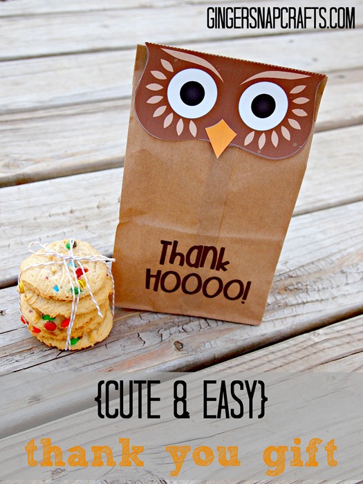 cute & easy thank you gift