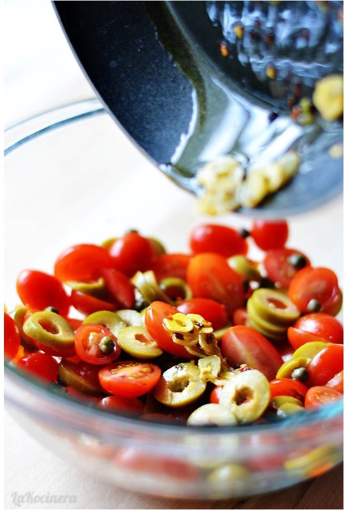 tomatoes and olives