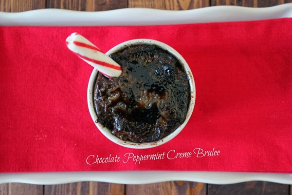 Easy Chocolate Peppermint Creme Brulee Recipe 
