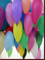 Casa 13 - Alegria Balões de Gás Coloridos
