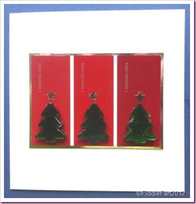 Paint Colour Chart Christmas Card Glass Christmas Tree Nuggets