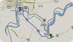 parque nacional iguazu map parque nacional iguazu map