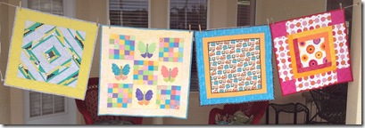 finished baby quilts