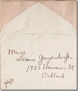 Envelope 1917
