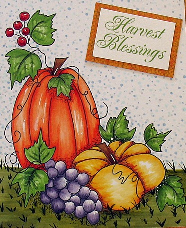 Harvest Blessing close up