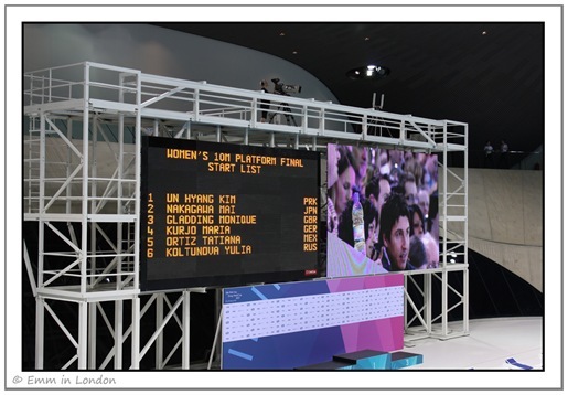 Score board FINA Diving World Cup 2012 Score board FINA Diving World Cup 2012