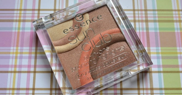 Essence Cosmetics | Sun Club All-in-One Bronzing Highlighter in Sun Glow |  Cosmetic Proof | Vancouver beauty, nail art and lifestyle blog