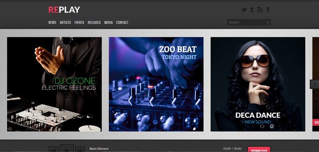 replay-blogger-template