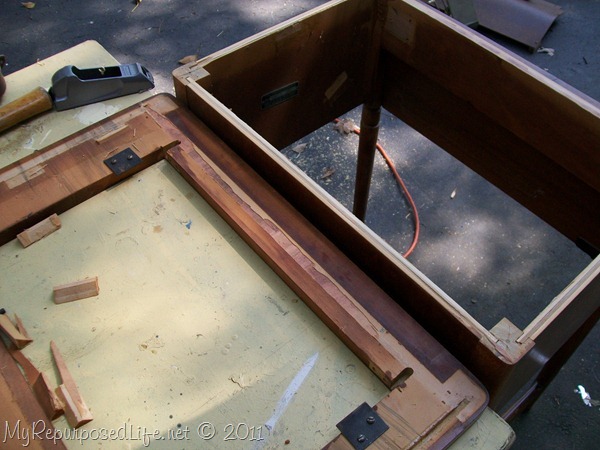 dismantle cabinet