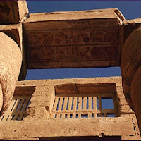 36.- Sala hipóstila del templo de Karnak