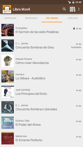 【免費書籍App】Libros y Audiolibros - Español-APP點子