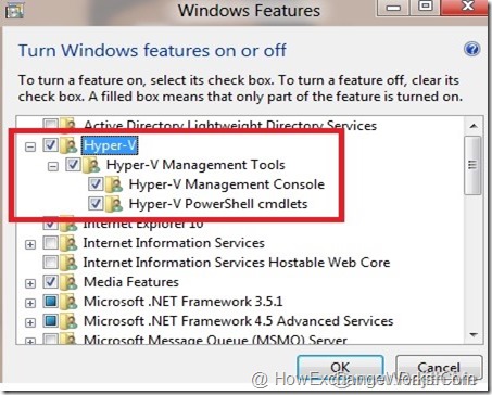 comment installer hyper v sur windows 8