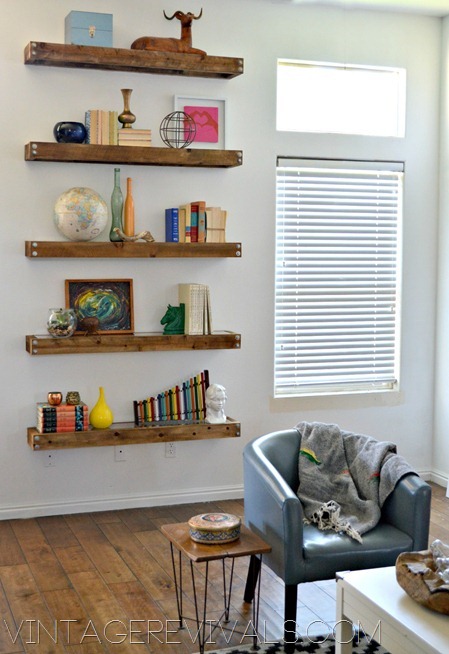 How To Stage Shelves