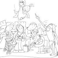 ADVENT COLORING PAGES