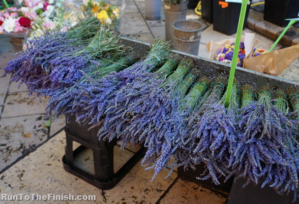 Fresh lavendar at market
