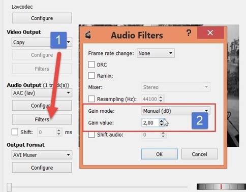 avidemux-configurazione-livello-audio
