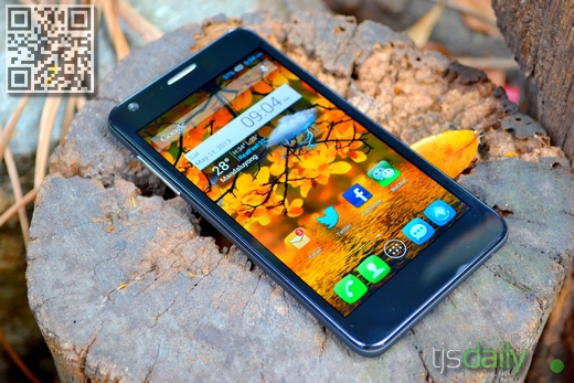 Alcatel One Touch Idol Ultra Review Front