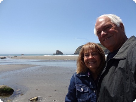 Paul and Marsha Oregon coast