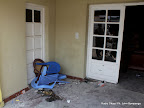  – Siège inter fédéral du PPRD saccagé le 5/9/2011 à Kinshasa. Radio Okapi/ Ph. John Bompengo
