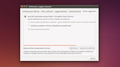 Ubuntu 14.04 -  Driver aggiuntivi