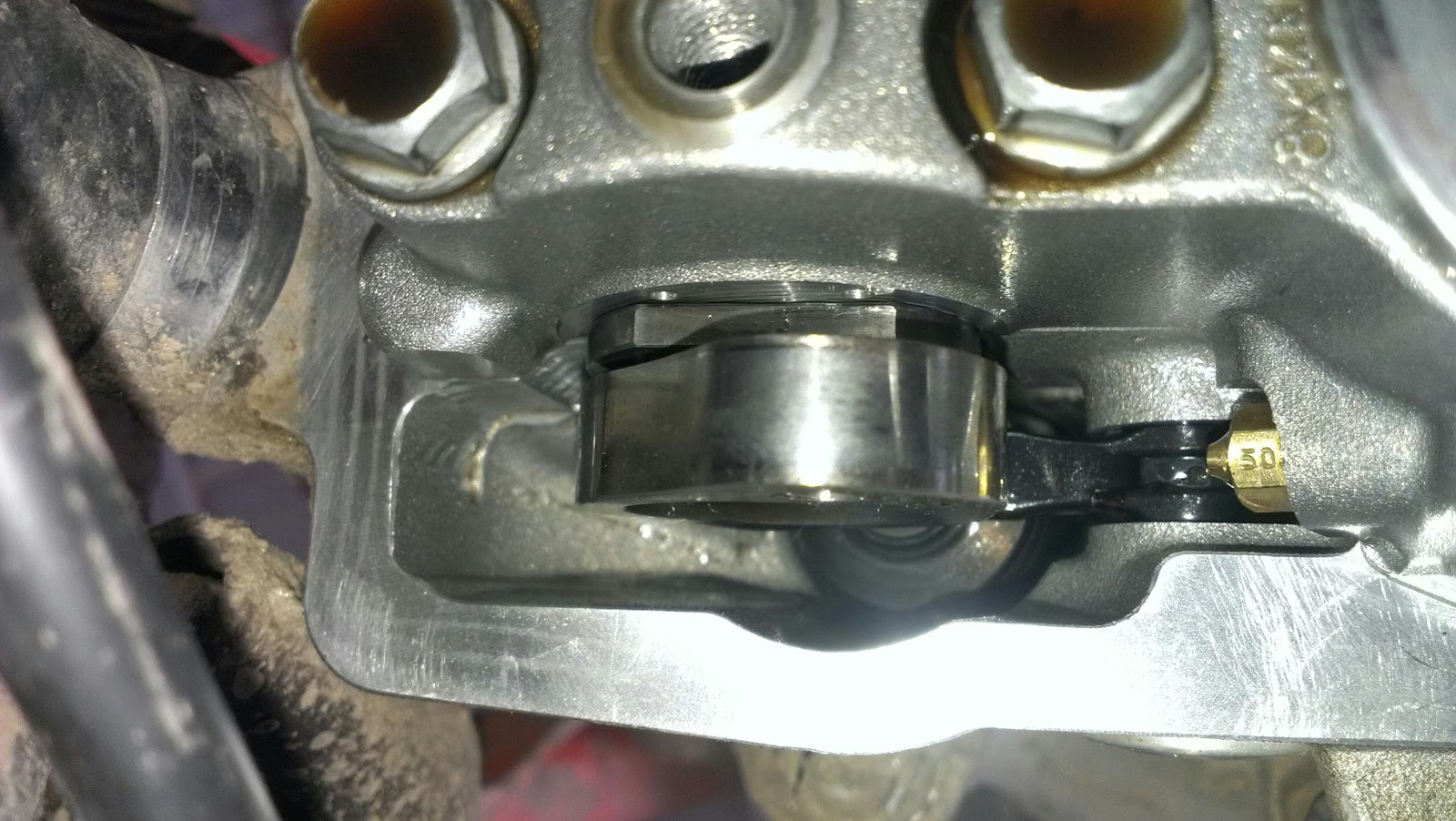 KTM timing marks for Cams