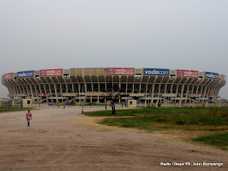 Une vue du stade des martyrs à Kinshasa. Radio Okapi/ Ph. John Bompengo