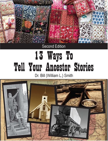 13 Ways To Tell Ancestor Stories Book Cover