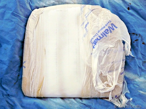 use plastic bags to cover the rest of the cushions