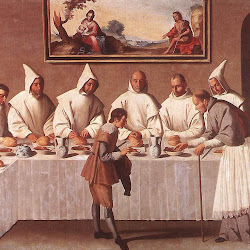 86 - Zurbaran - Milagro de San Hugo en el refectorio