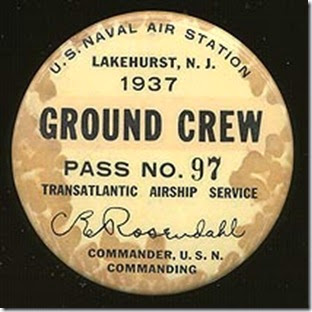 Hindenburg civilian landing crew button