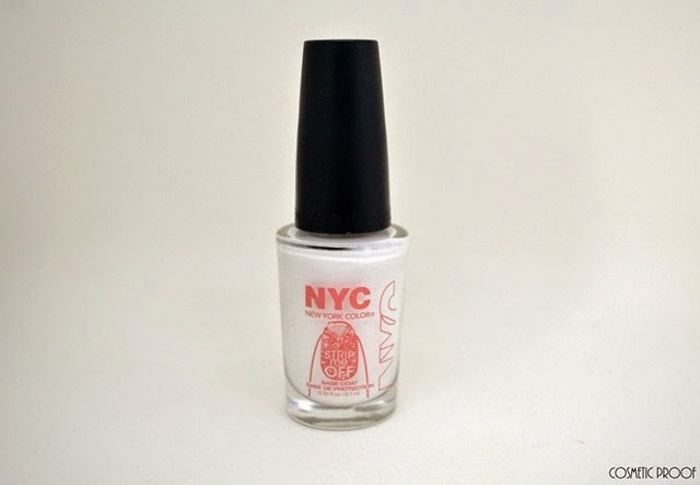 NYC Color Strip Me Off Base Coat Review