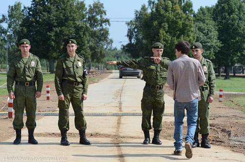 Фотографии российской военной полиции