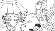 Dibujos De Ferias : dibujos atracciones feria niños - Cerca amb Google ...