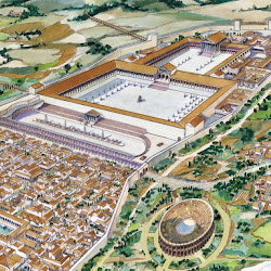 54.- Tarraco, Vista del Foro