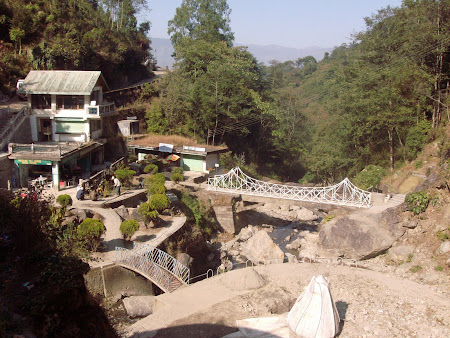Obiective turistice India: Rock Garden - gradina japoneza din Darjeeling