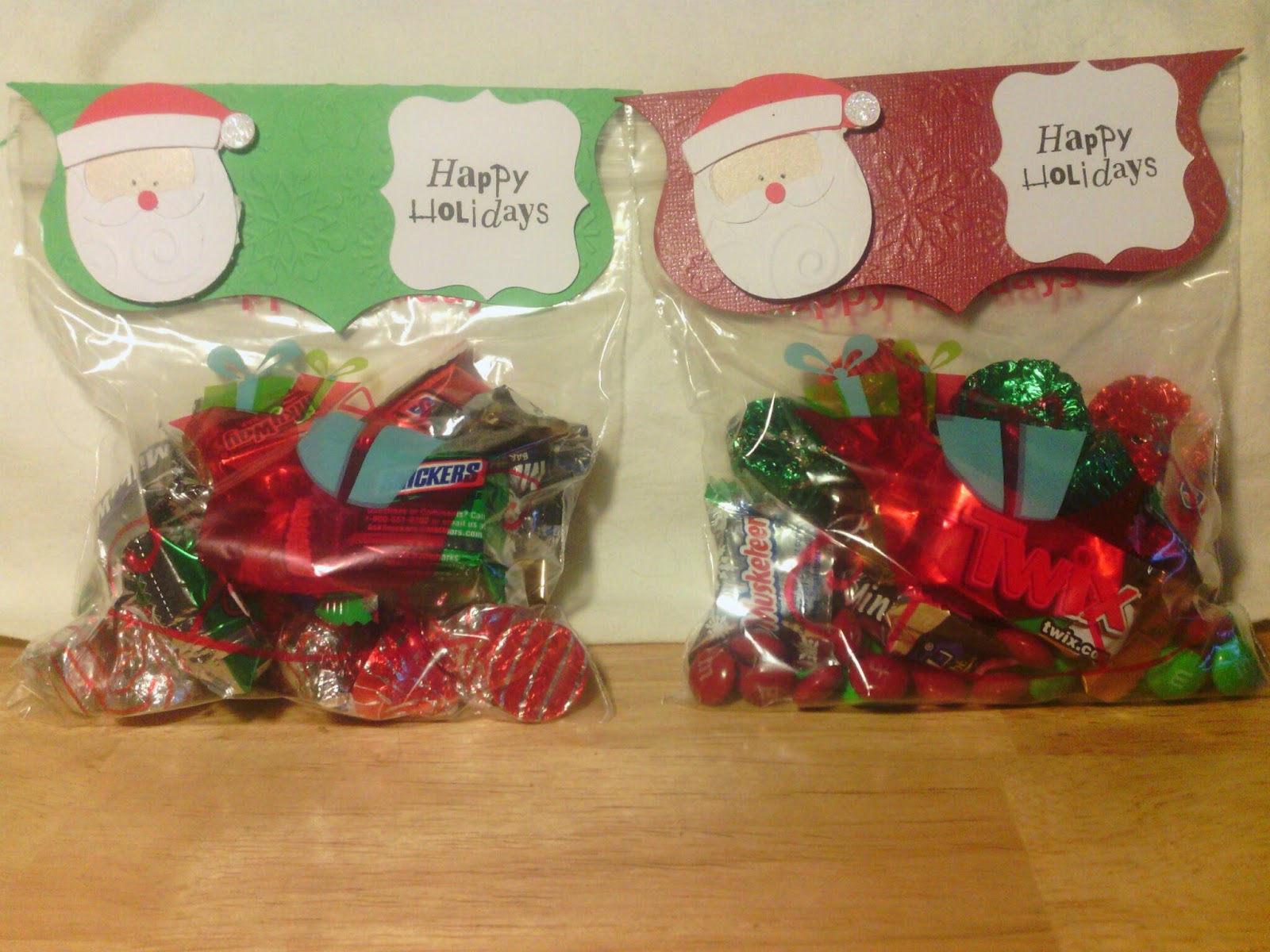 Kim's simply cards: Christmas goody bags