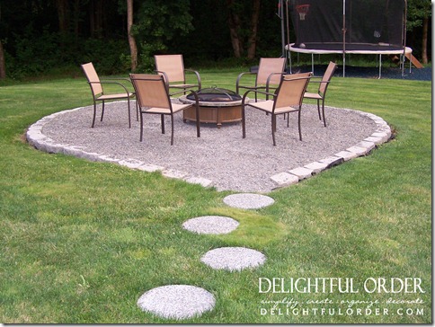 Creating A Backyard Fire Pit, How To Create A Fire Pit Area