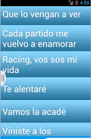 Ringtones Hinchada Racing Club APK Gambar Screenshot #2