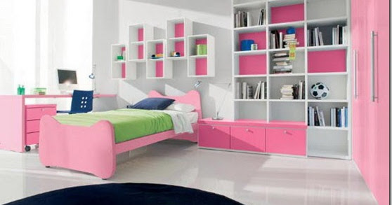 Contoh Desain Kamar Anak Perempuan dengan Nuansa Pink ...