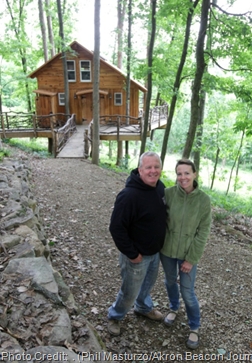 Treehouse Brewing’s Tasting Room Is Actually a Tree House 