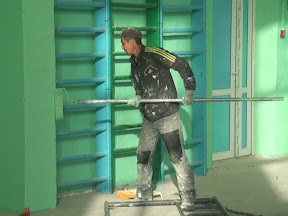 Спортзал для школьников.