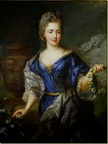 María Ana de Borbón, la Princesa de Conti, casada con Luis Armando I de Borbón-Conti .