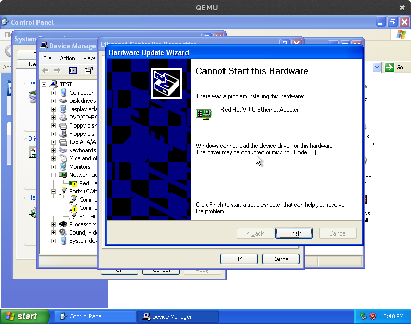 Noxbru's Lair Instalar una máquina virtual con Windows XP con KVM