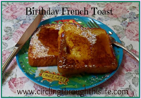 Birthday French Toast Image Random 5