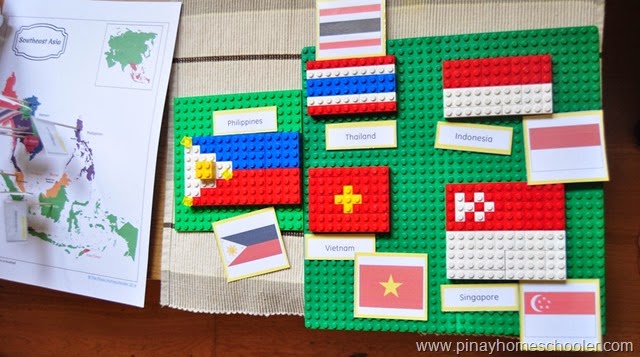 Southeast Asia LEGO FLAGS
