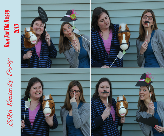 Kentucky Derby Photo Booth Props