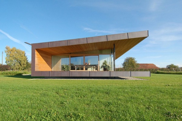 casa granja k_m-architektur Fachada casa granja k_m-architektur