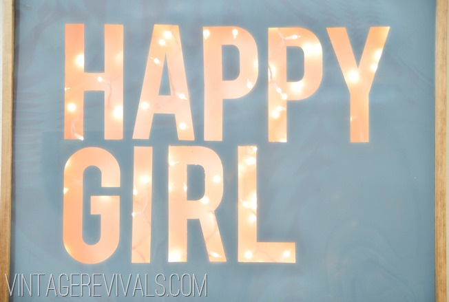 Happy Girl Sign-7