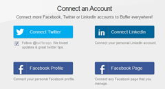buffer connect account