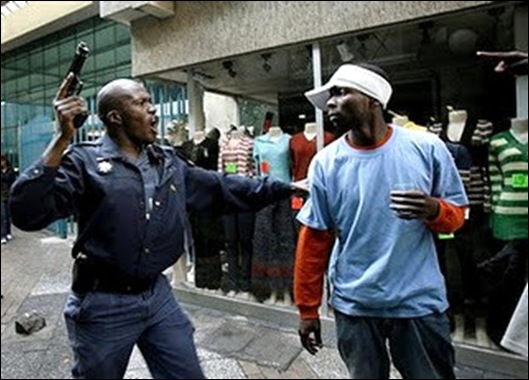 SA POLICE ARE FERAL PIC DEC 2011 SA INSTITUTE RACE RELATIONS THE BROKEN BLUE LINE FEB2011 REPORT